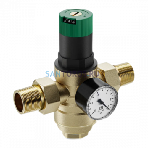 Клапан понижения давления для горячей воды 1/2", мембранный ZEISSLER ZSr.710.0104